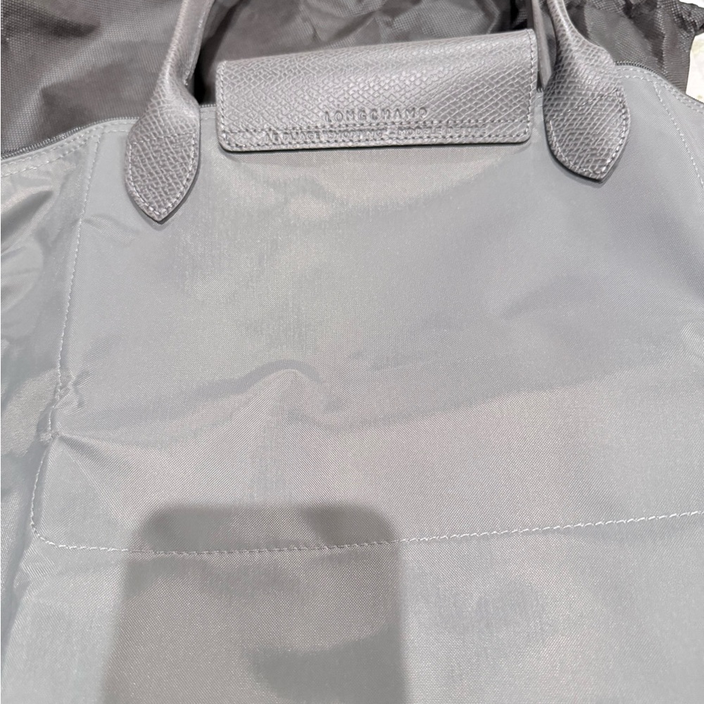 Longchamp Gray Shoulder Bag - Picture 3 of 5